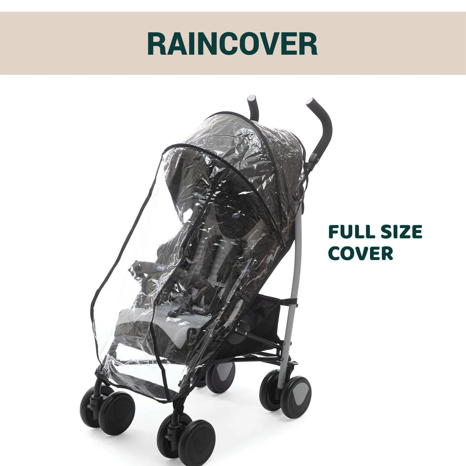 Echo Stroller with Bumper Bar Stone