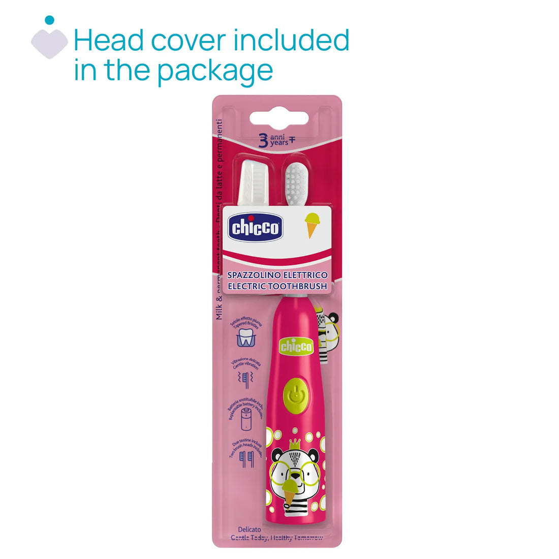 Electric Toothbrush Panda 3Y+