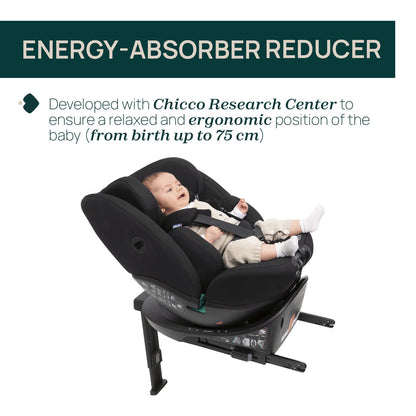 Everone I Size Baby Car Seat Black