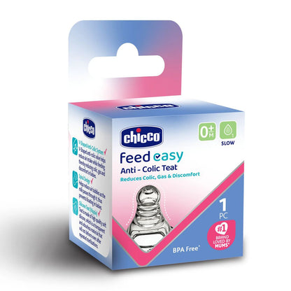 Feed Easy Teat 0M+ Slow Flow 1Pc