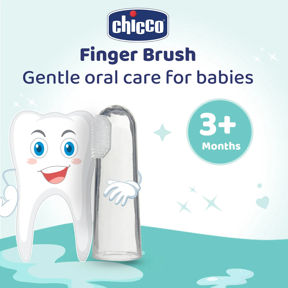 Finger Toothbrush 3M+