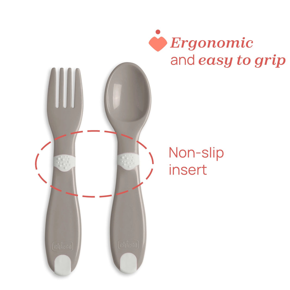 First Cutlery 12 M+ Grey