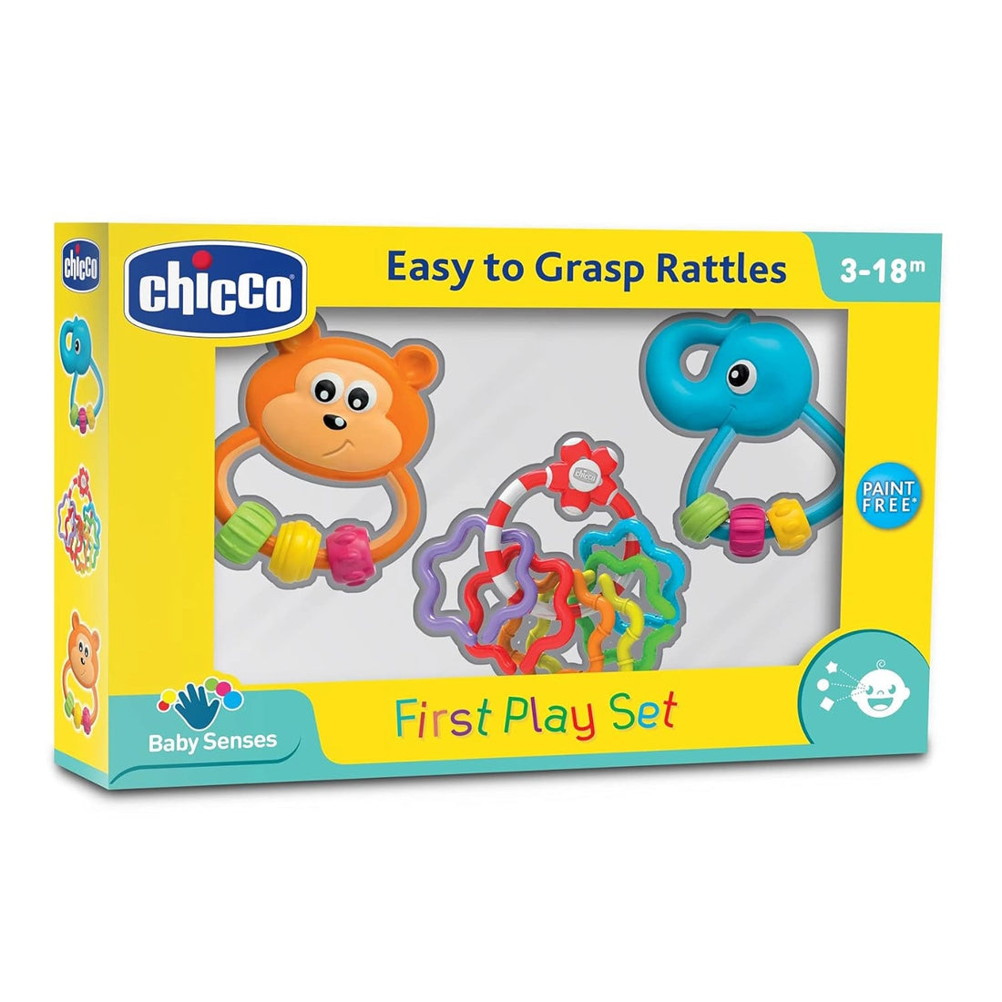 First Play Rattle Gift Set 3 Pcs
