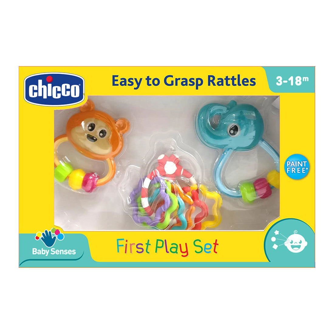First Play Rattle Gift Set 3 Pcs