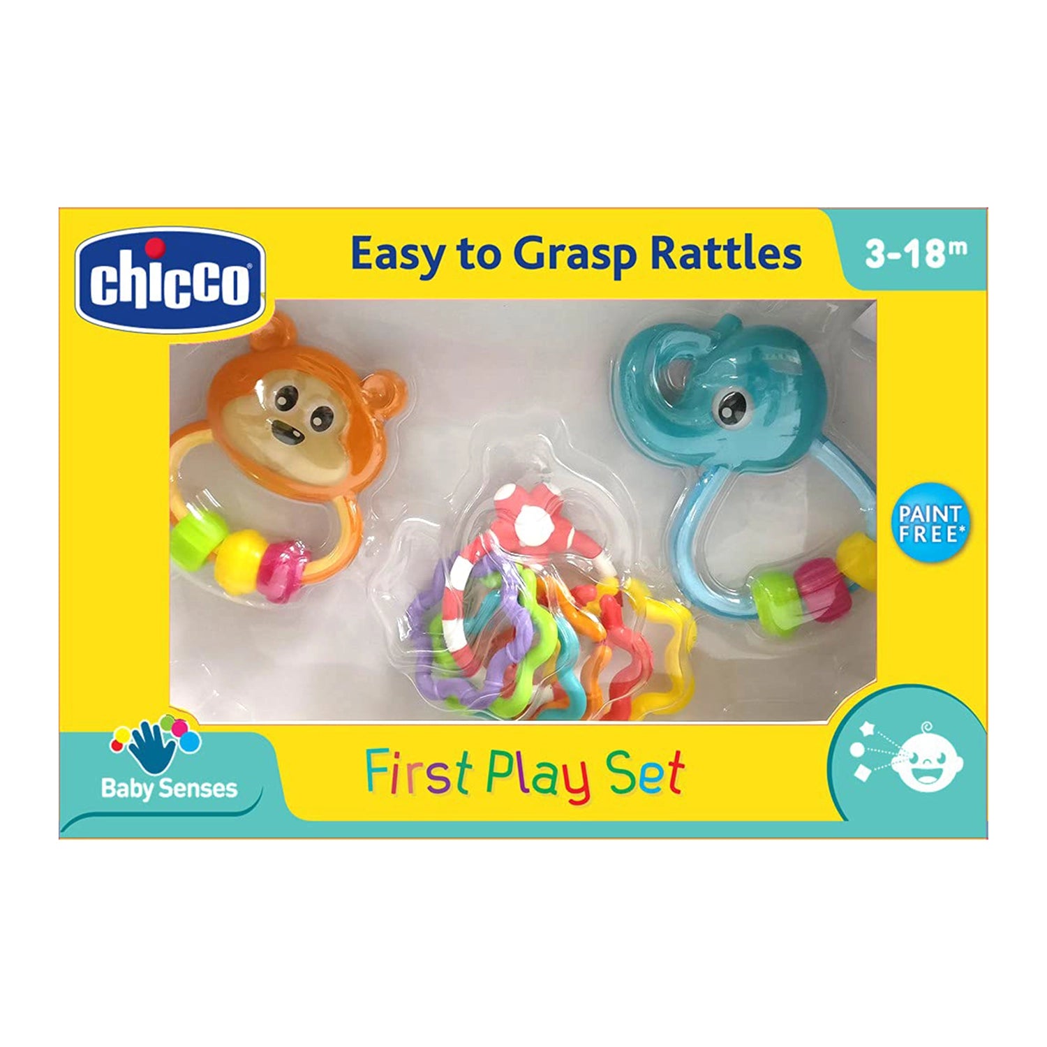 First Play Rattle Gift Set 3 Pcs