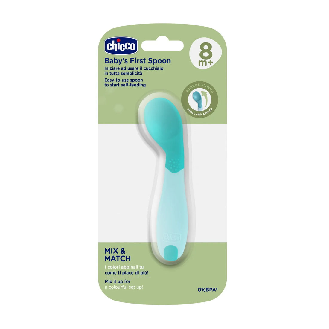 First Spoon 8M+ Teal