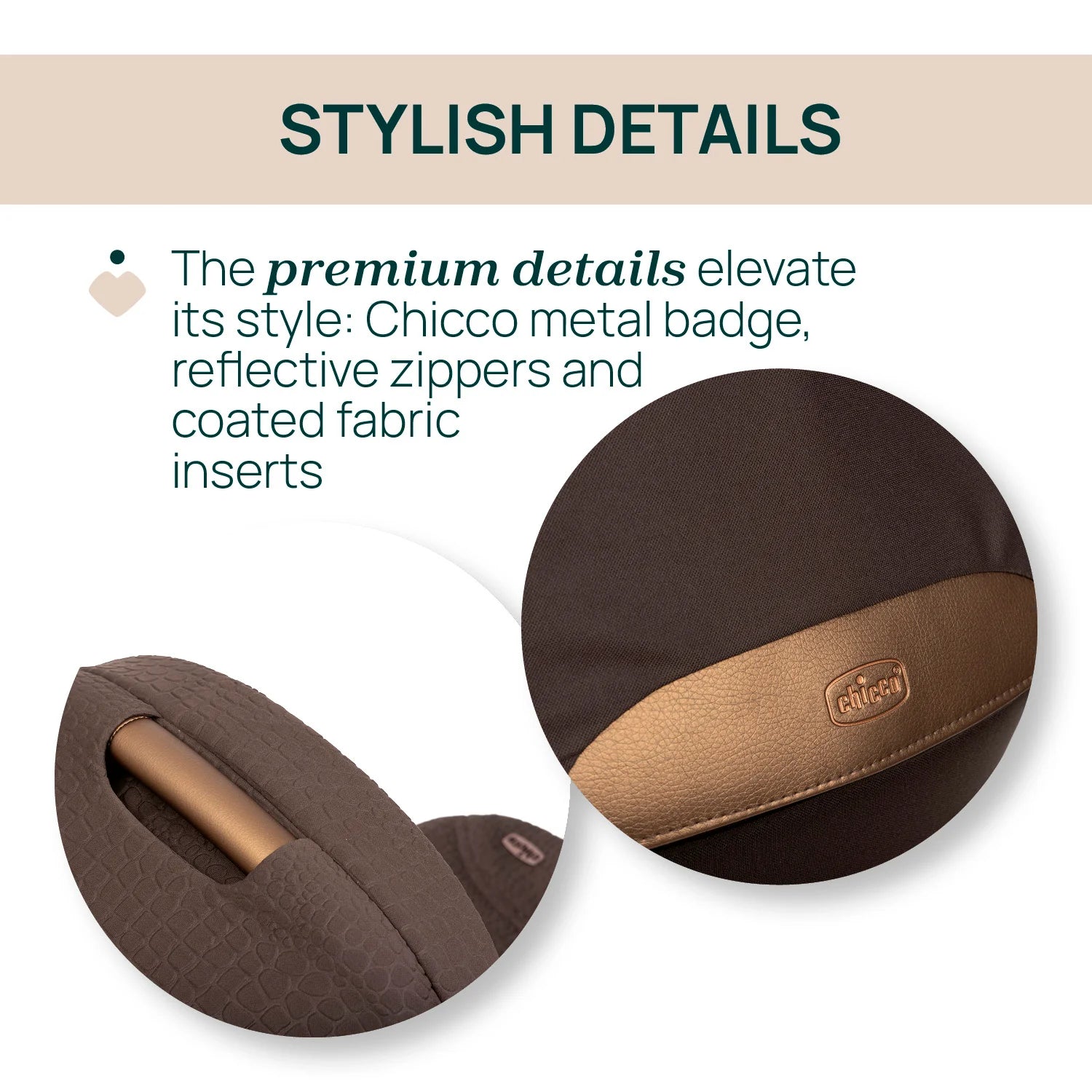 Flexi Carrycot Bronze Lizard