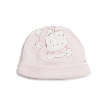 Gift Box  Baby Suit &amp; Bib &amp; Cap Pink