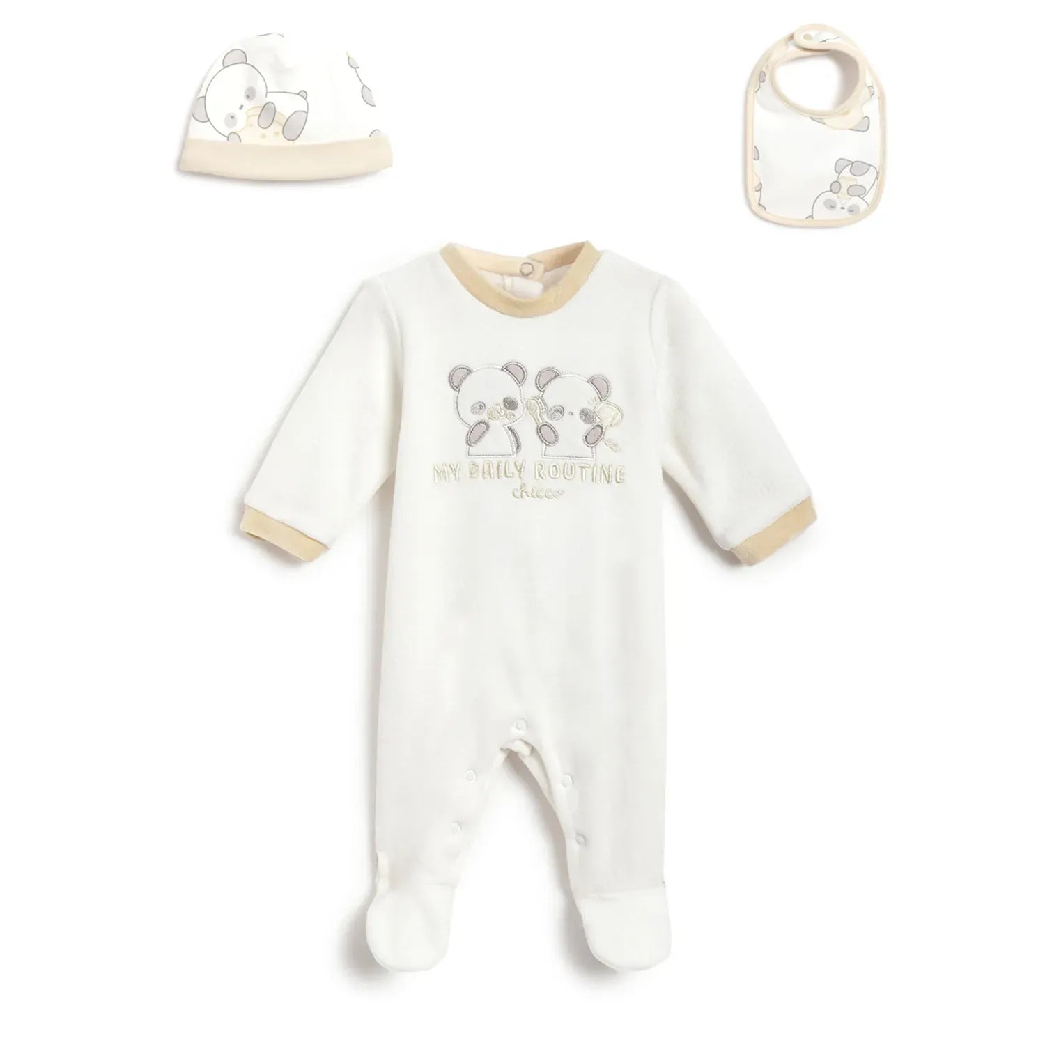 Gift Box  Baby Suit & Bib & Cap Unisex