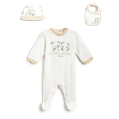 Gift Box  Baby Suit &amp; Bib &amp; Cap Unisex