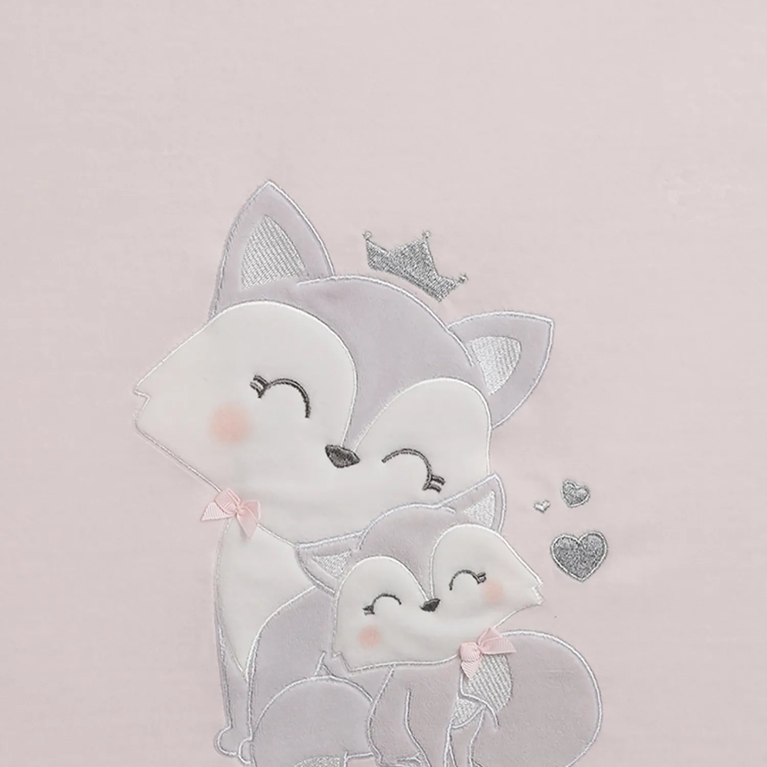 Girls Pink Mild Winter Pram Blanket