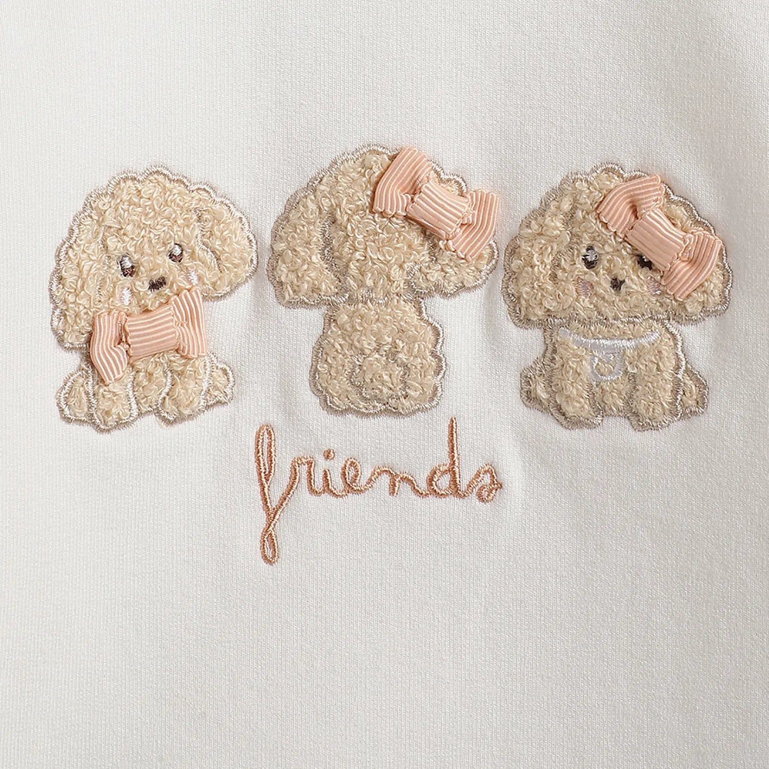 Girls Applique Sweatshirt with Trouser