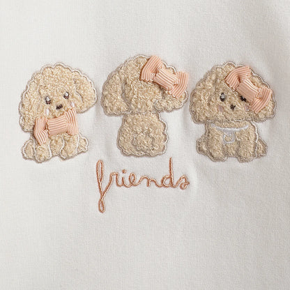 Girls Applique Sweatshirt with Trouser