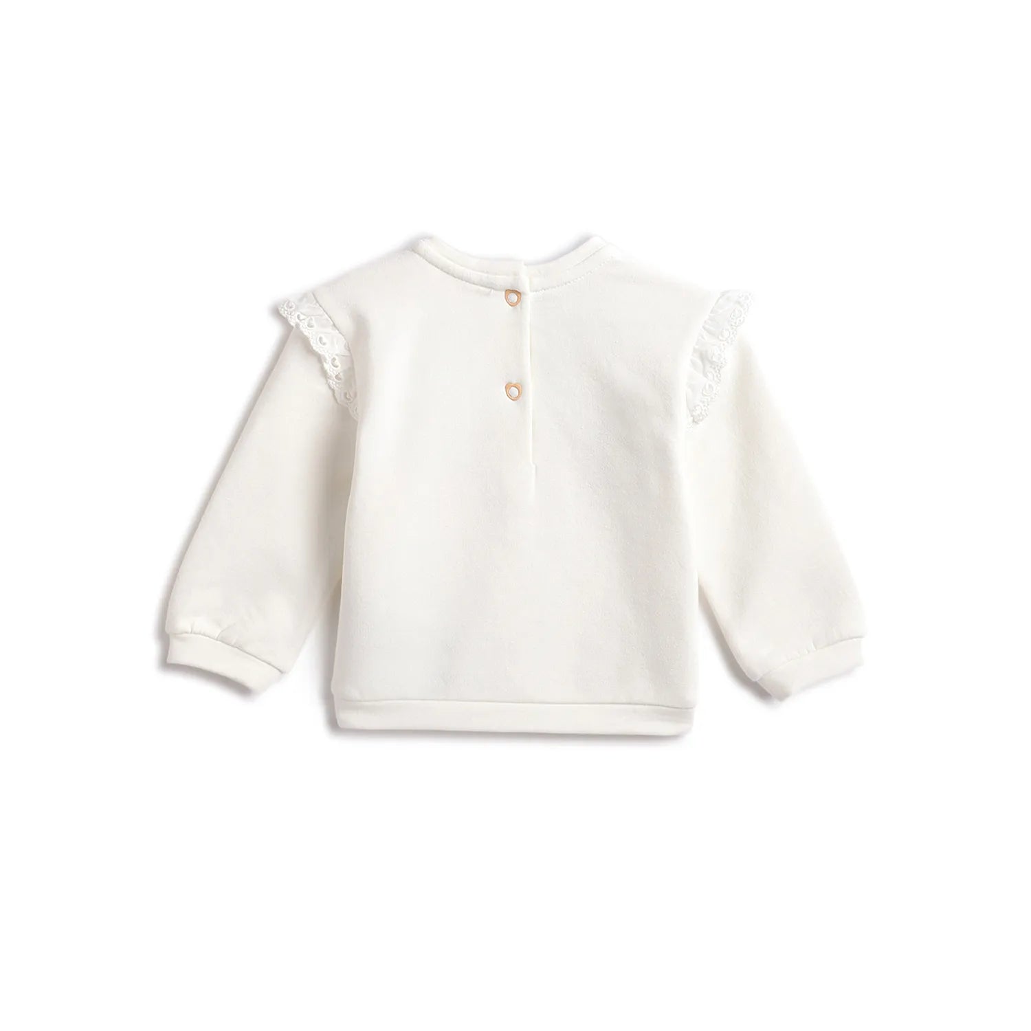 Girls Applique Sweatshirt with Trouser