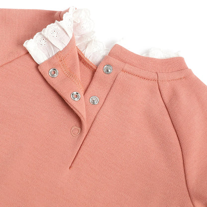 Girls Applique Sweatshirt with Trouser