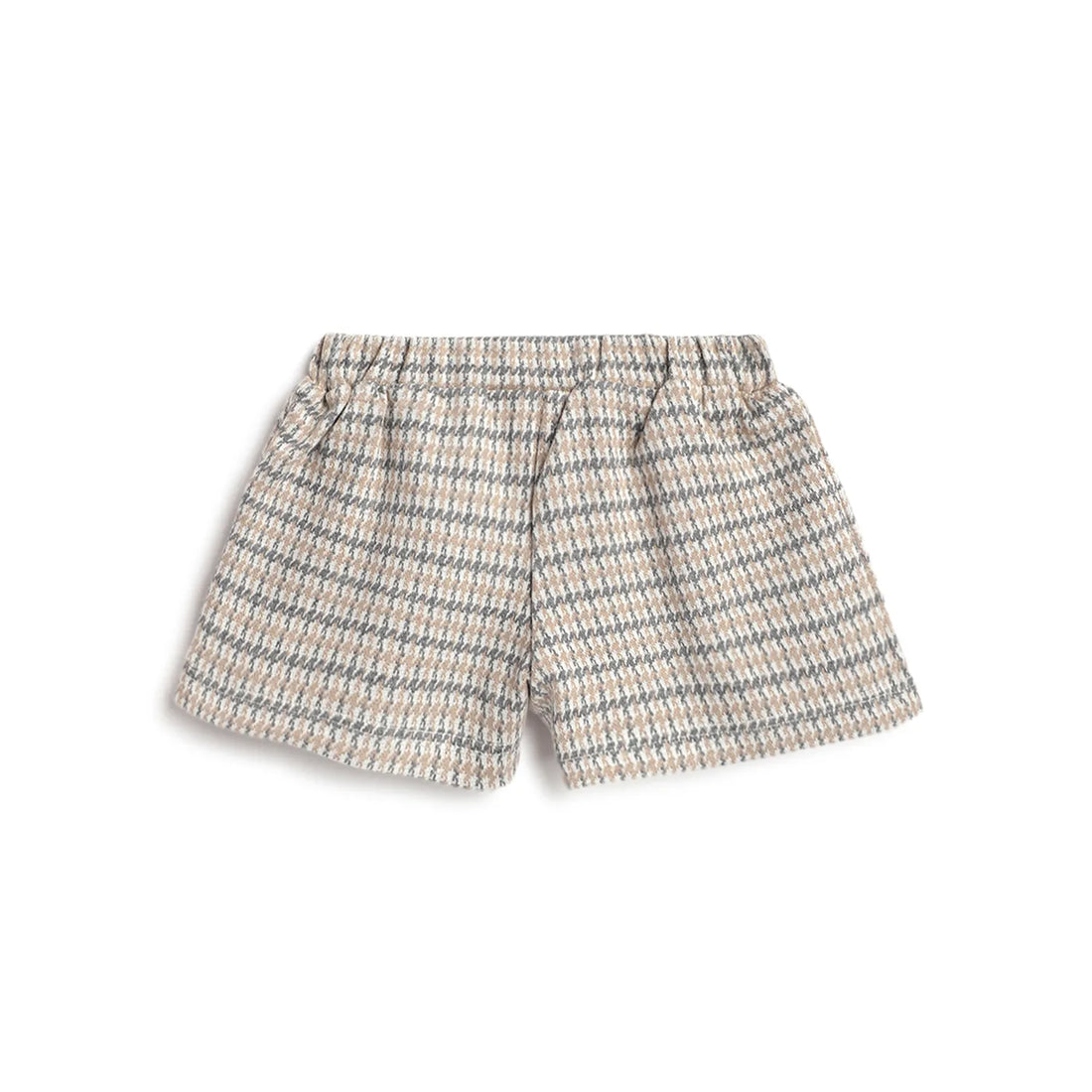 Girls Beige Embellished Shorts