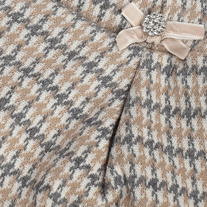 Girls Beige Embellished Shorts