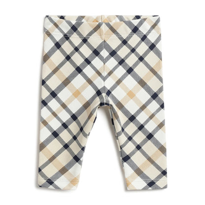 Girls Beige Sweatshirt and Leggings