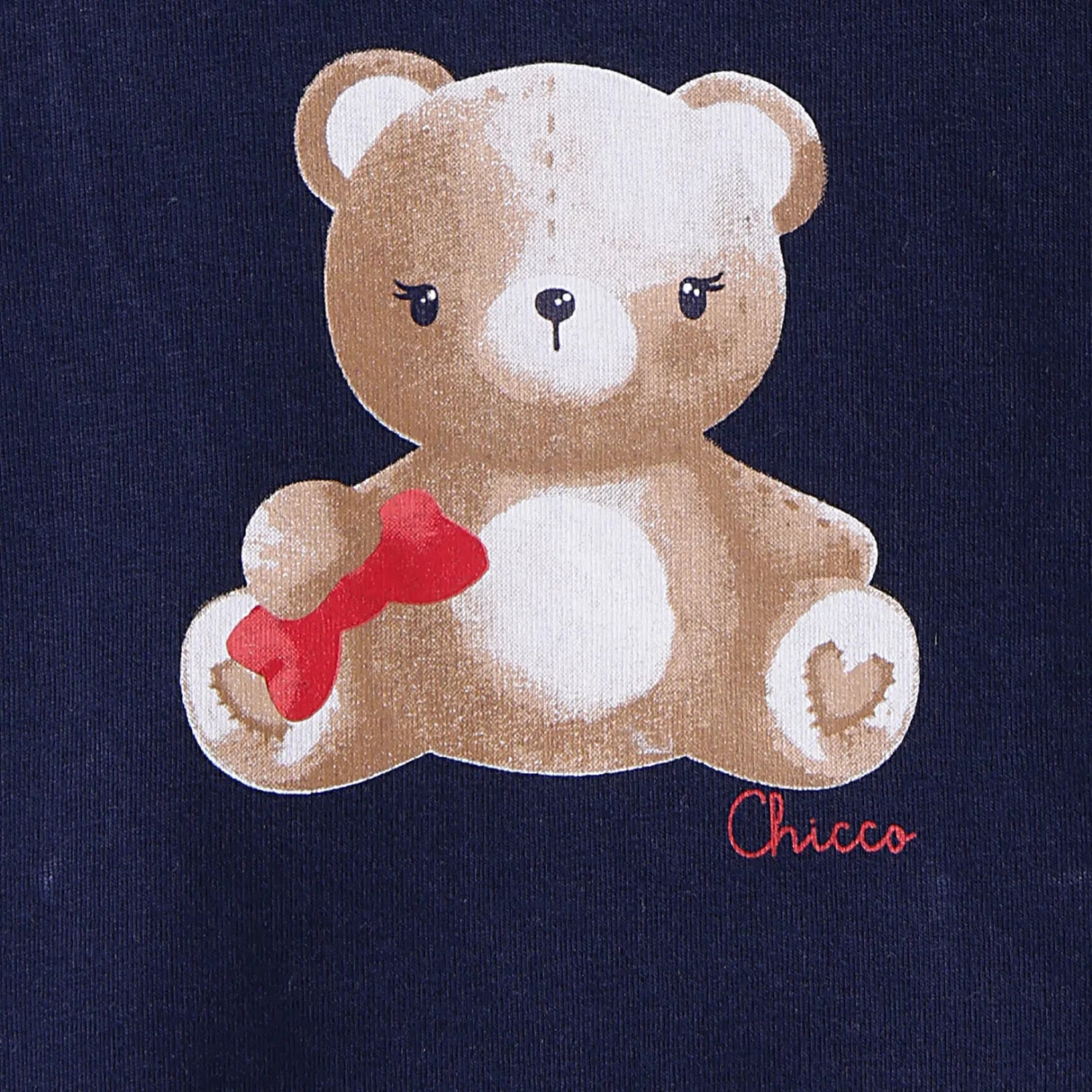 Girls Blue &amp; White Printed Sweatshirt with Leggings