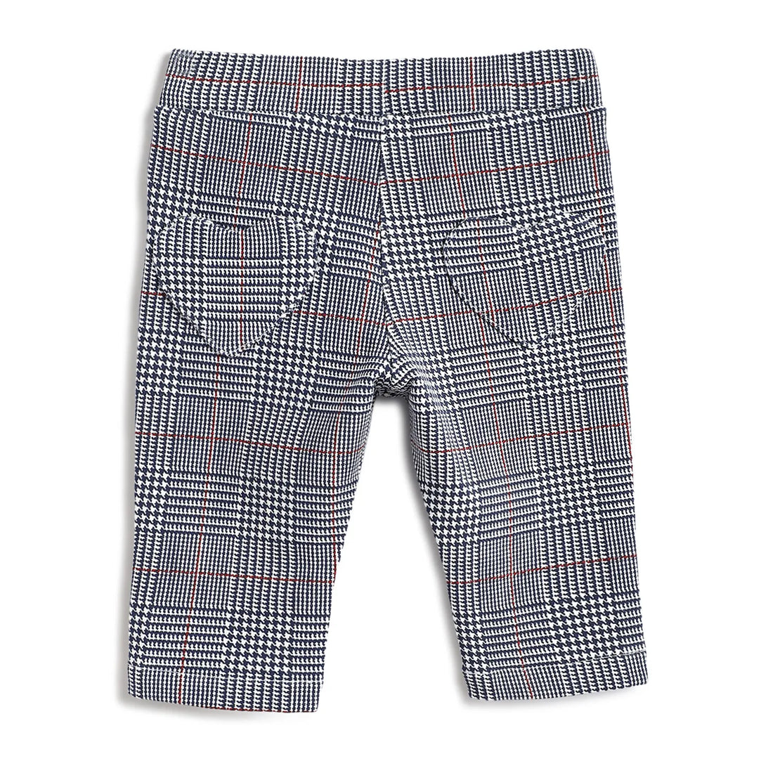 Girls Blue Checked Trousers