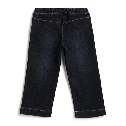 Girls Blue Embellished Jeans
