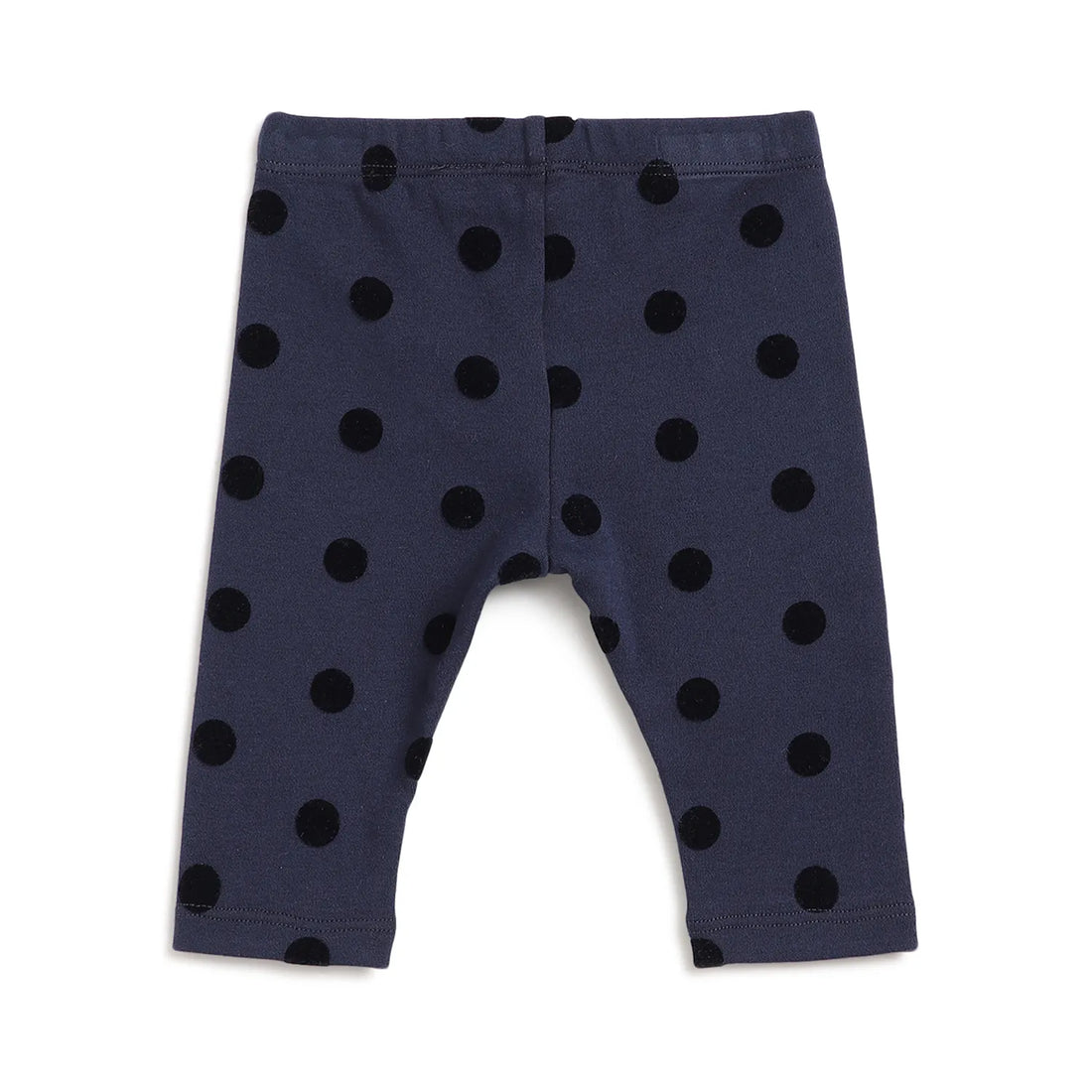 Girls Blue Printed Ankle-Length Leggings