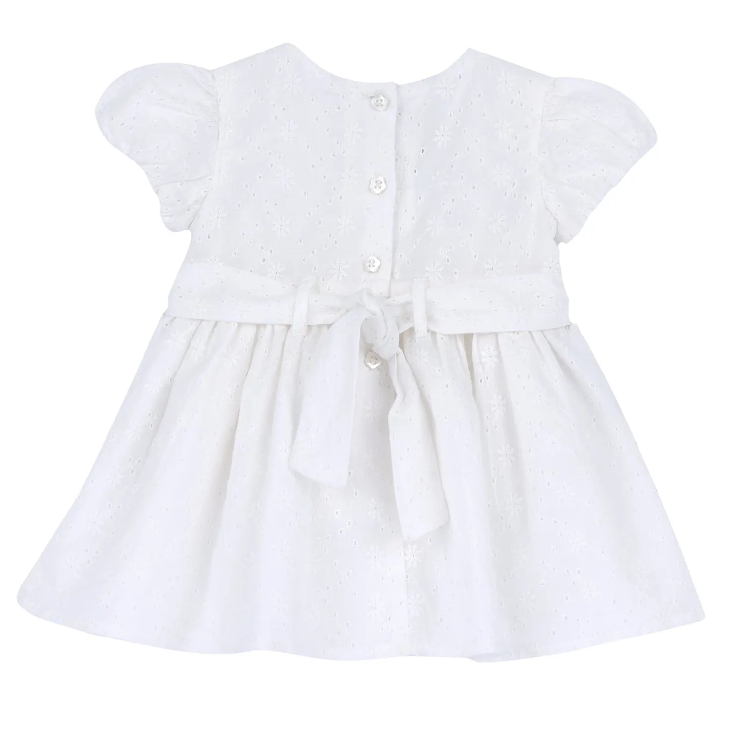 Girls Bronze Self Design Dress