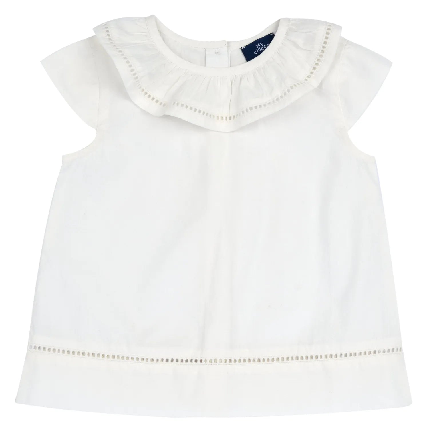 Girls Bronze Self Design Top