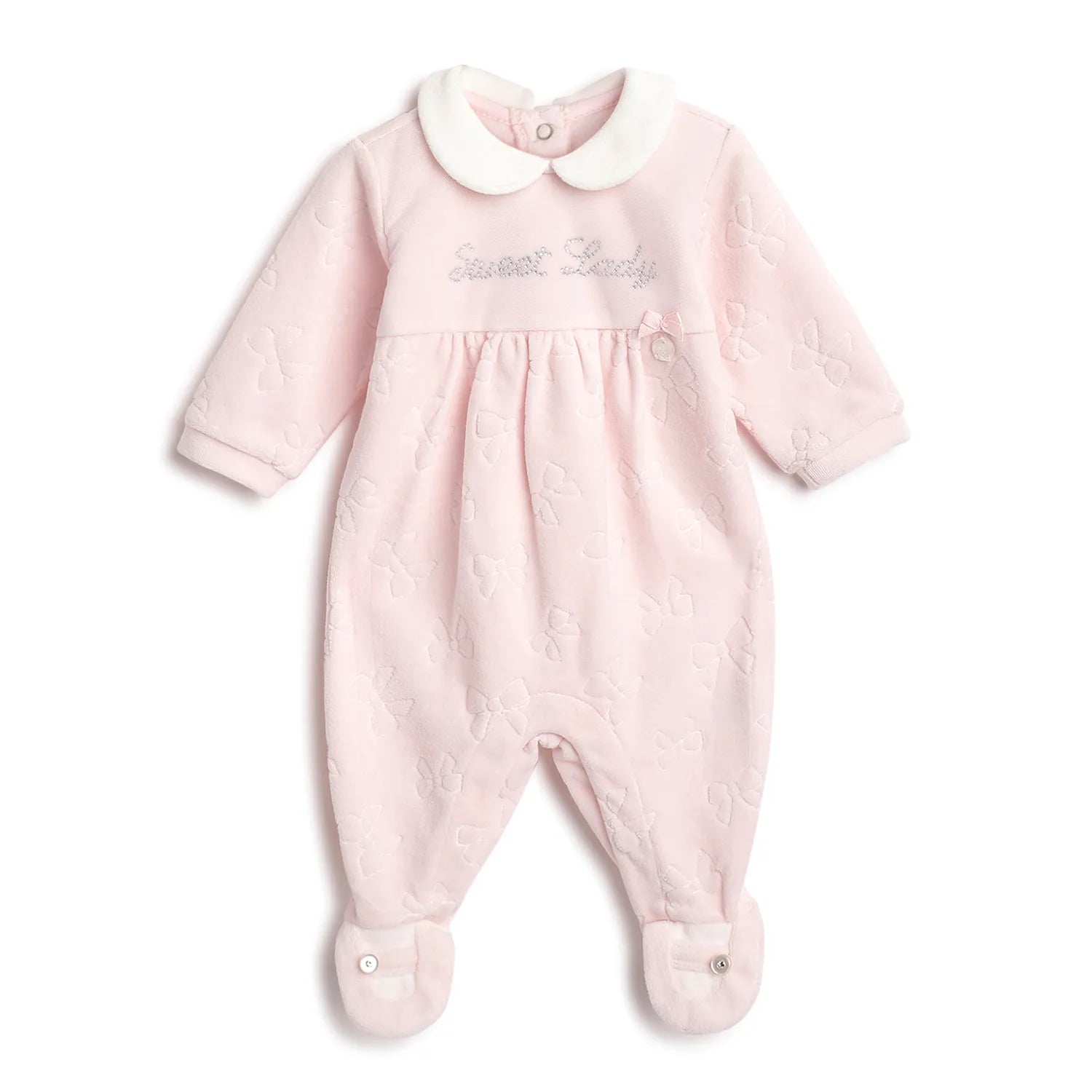 Girls Cotton Leg Opening Babysuit