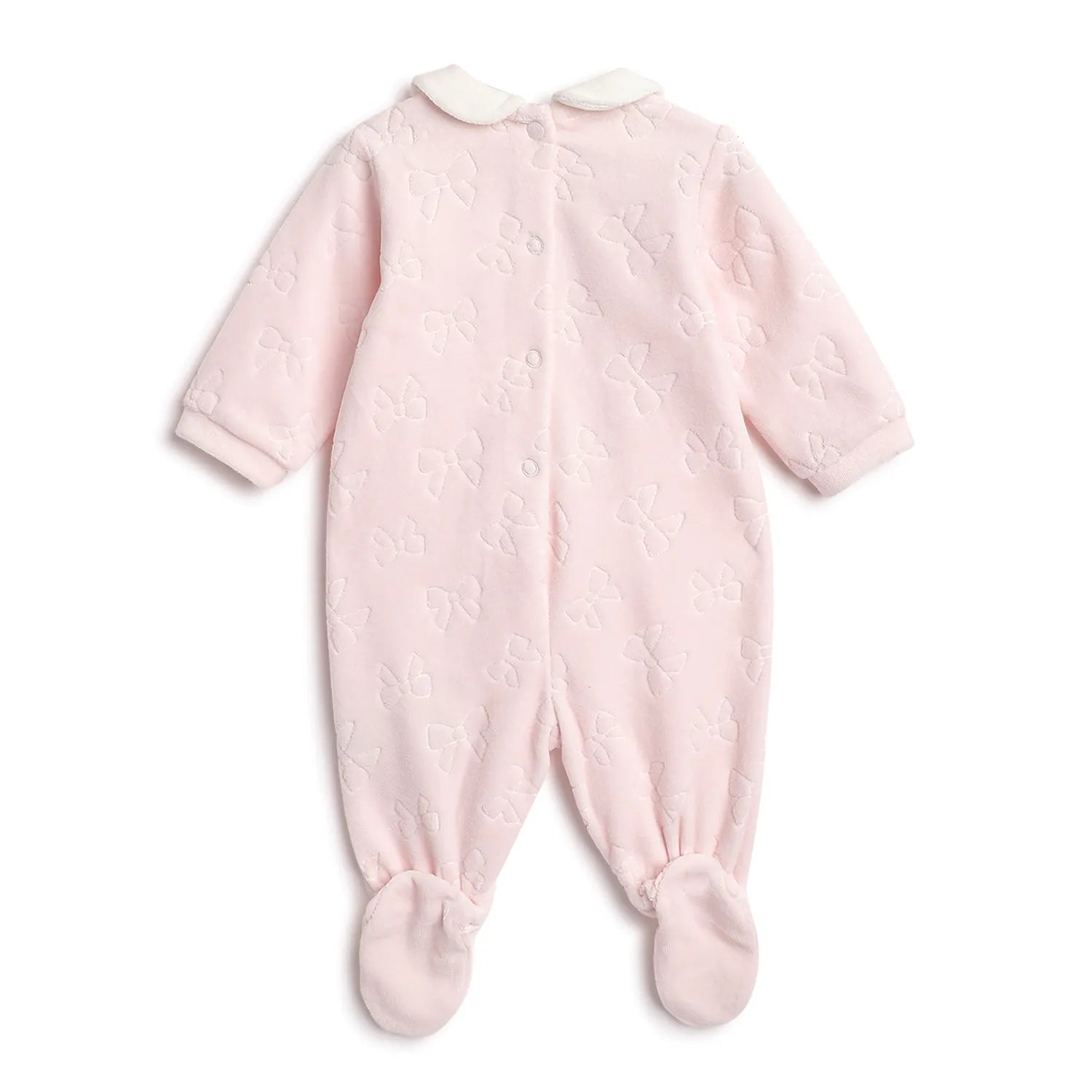 Girls Cotton Leg Opening Babysuit