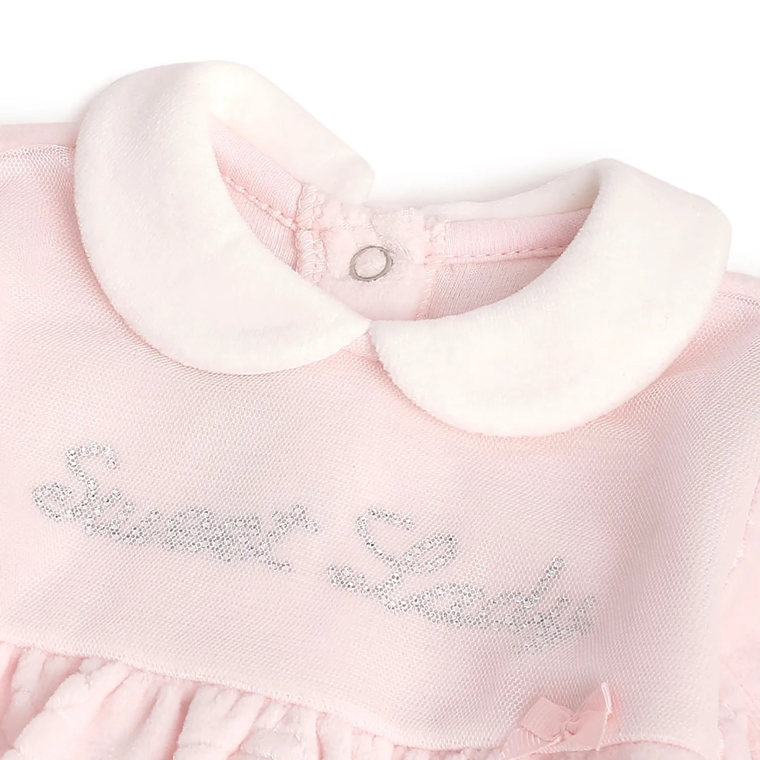 Girls Cotton Leg Opening Babysuit