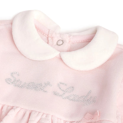 Girls Cotton Leg Opening Babysuit