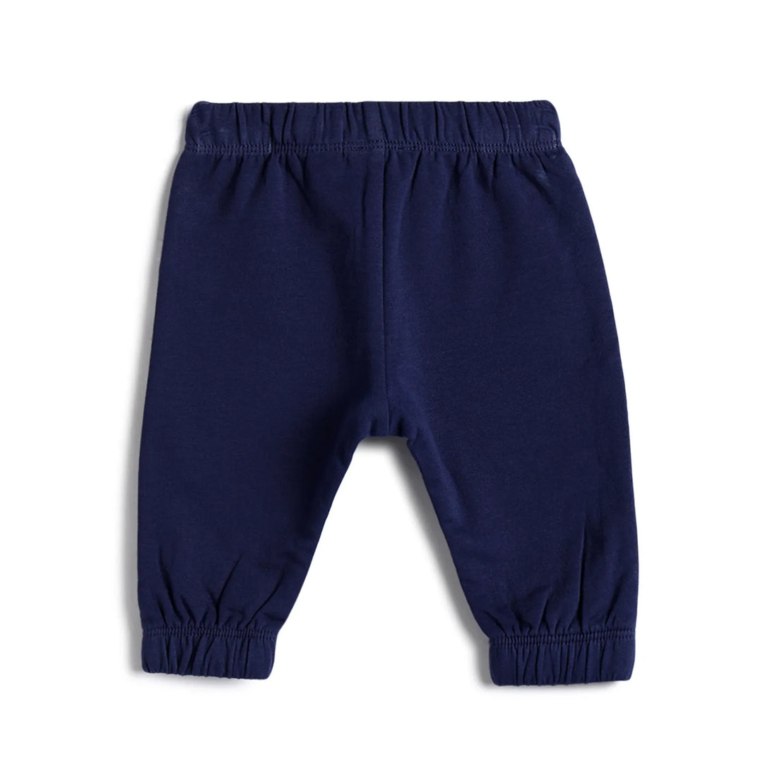 Girls Dark Blue Printed Joggers