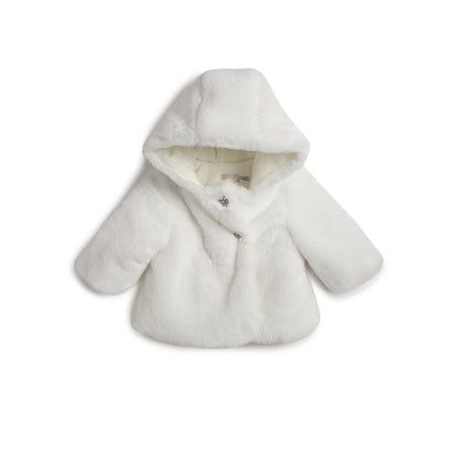 Girls Embellished Hooded Jacket