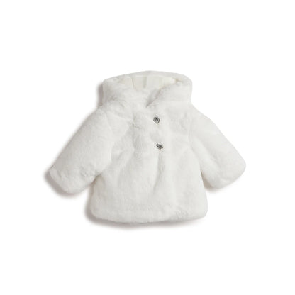 Girls Embellished Hooded Jacket