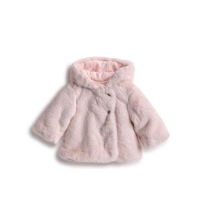 Girls Embellished Hooded Jacket