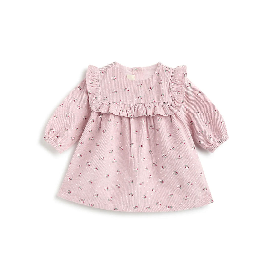 Girls Floral Printed A-Line Dress