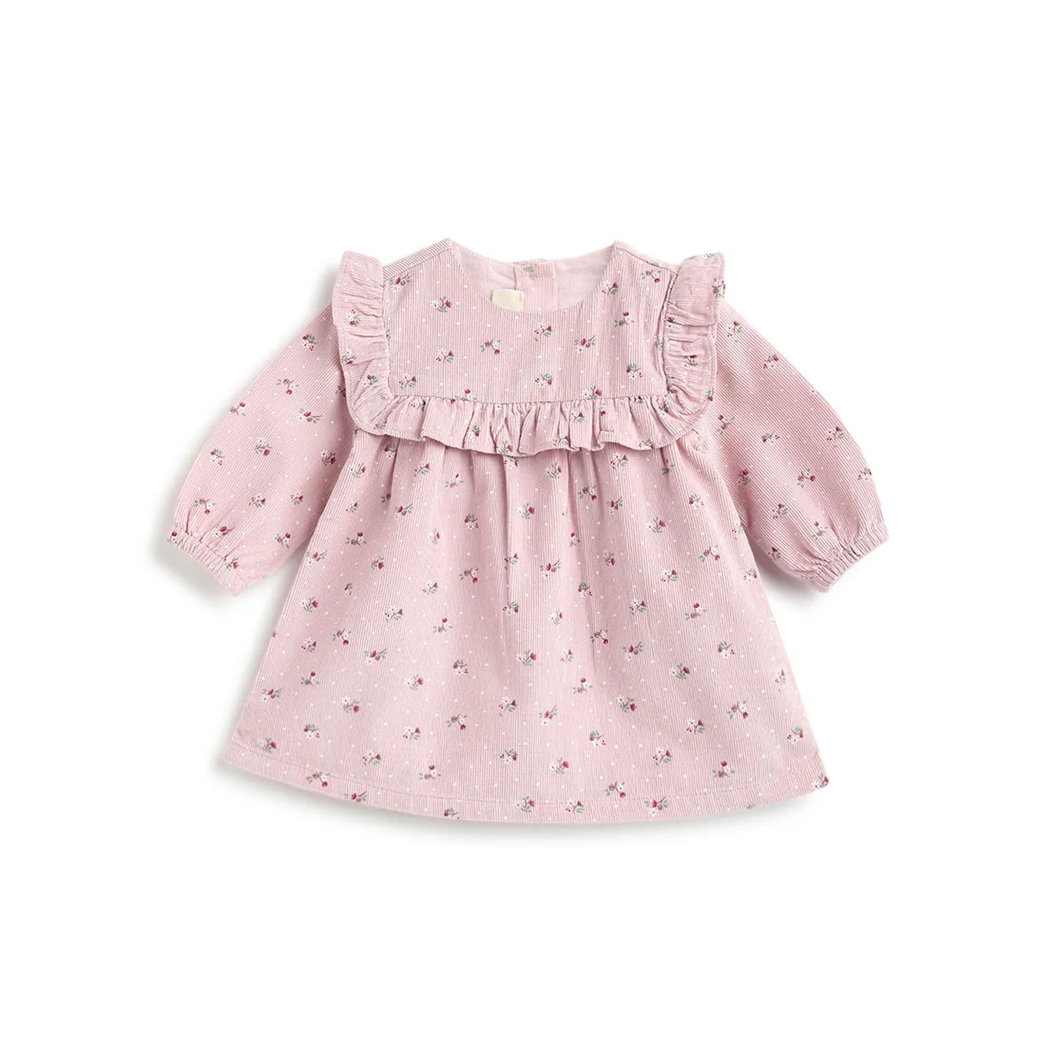 Girls Floral Printed A-Line Dress