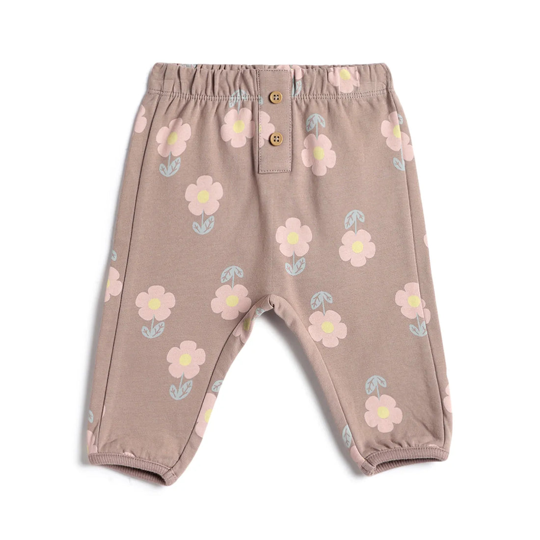 Girls Floral Printed Relaxed Joggers