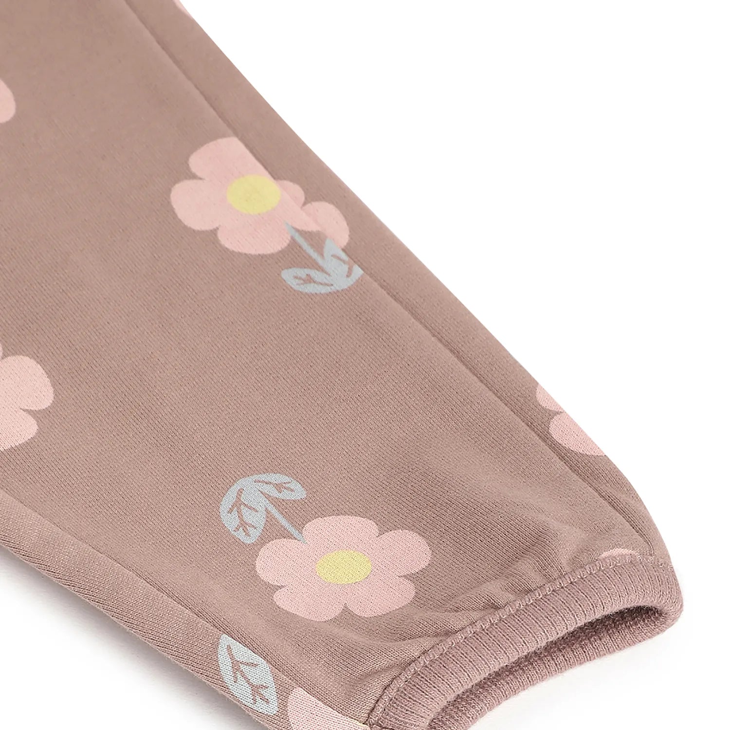 Girls Floral Printed Relaxed Joggers