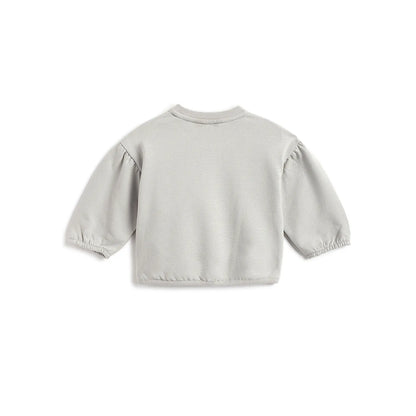 Girls Floral Printed Sweatshirt