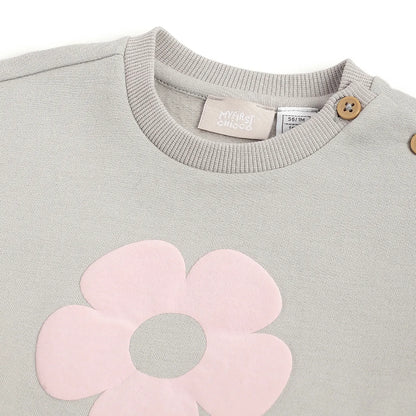 Girls Floral Printed Sweatshirt