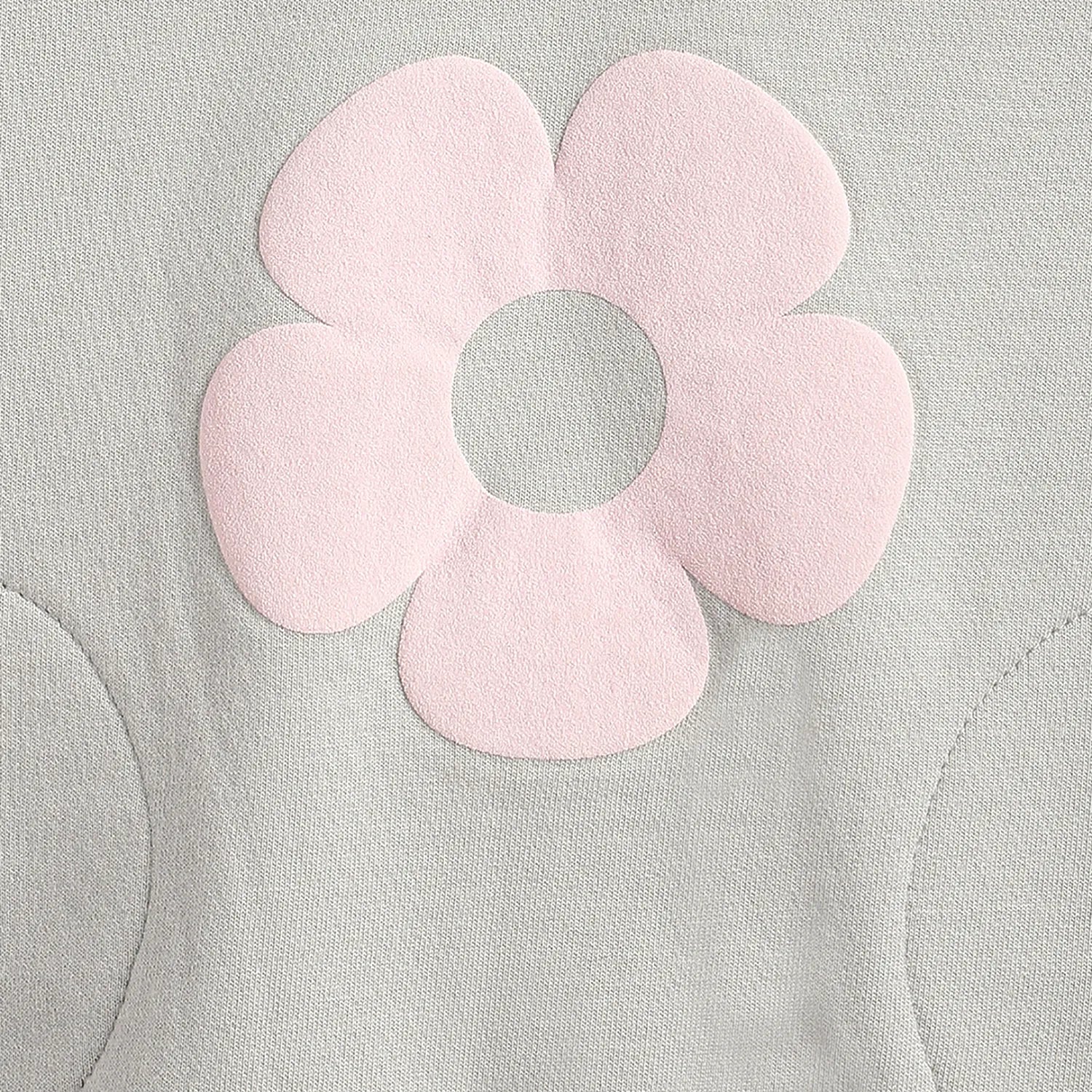 Girls Floral Printed Sweatshirt