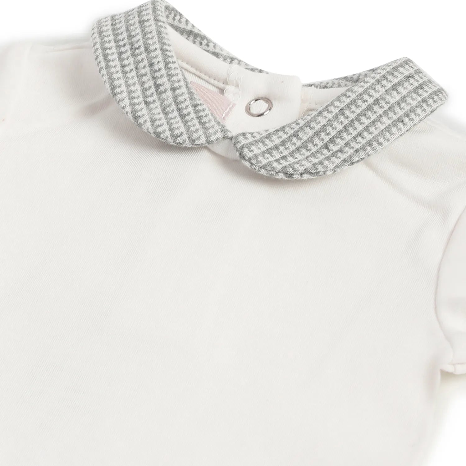 Girls Grey Sleeveless Babysuit with Bodysuit