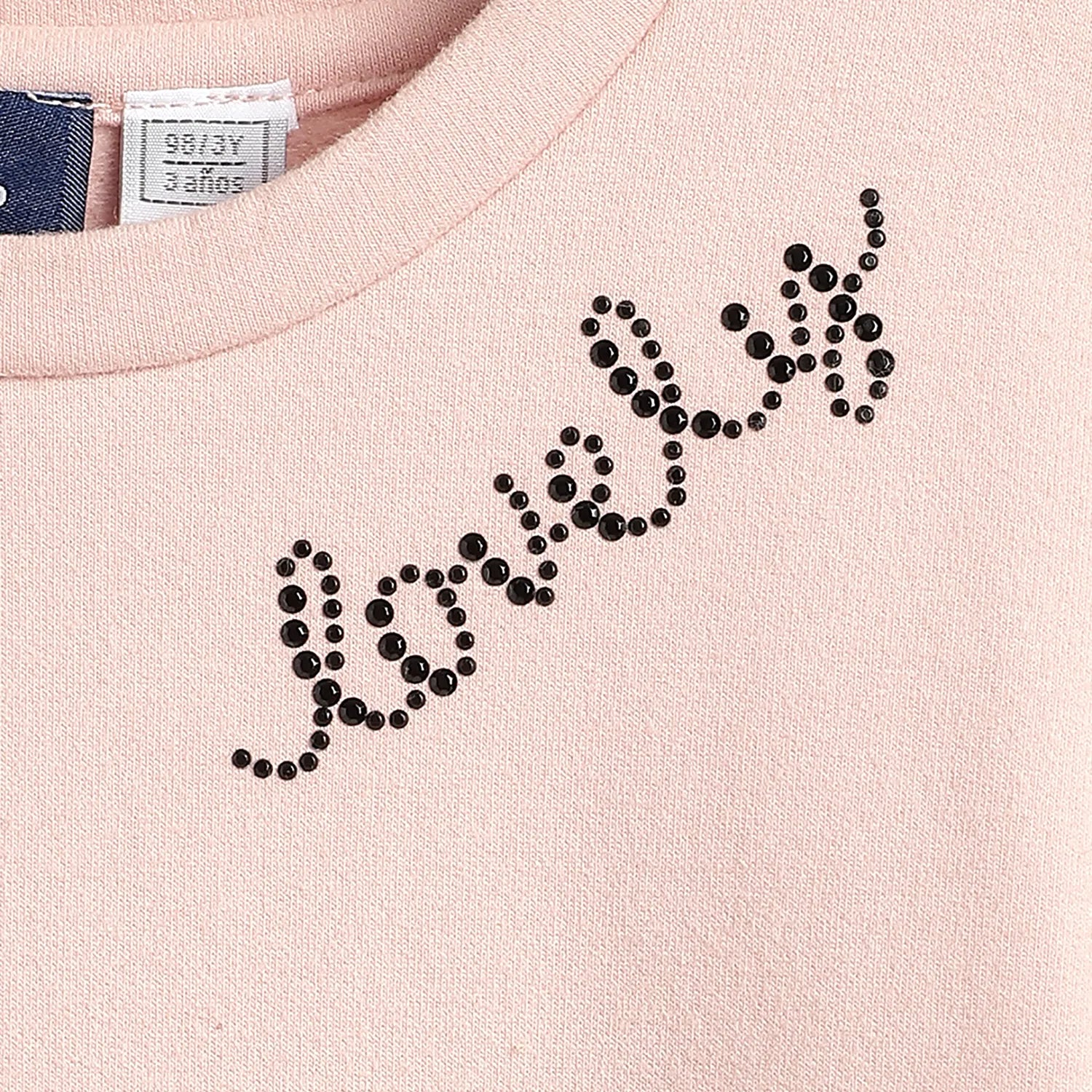 Girls Medium Pink Polka Dot Dress