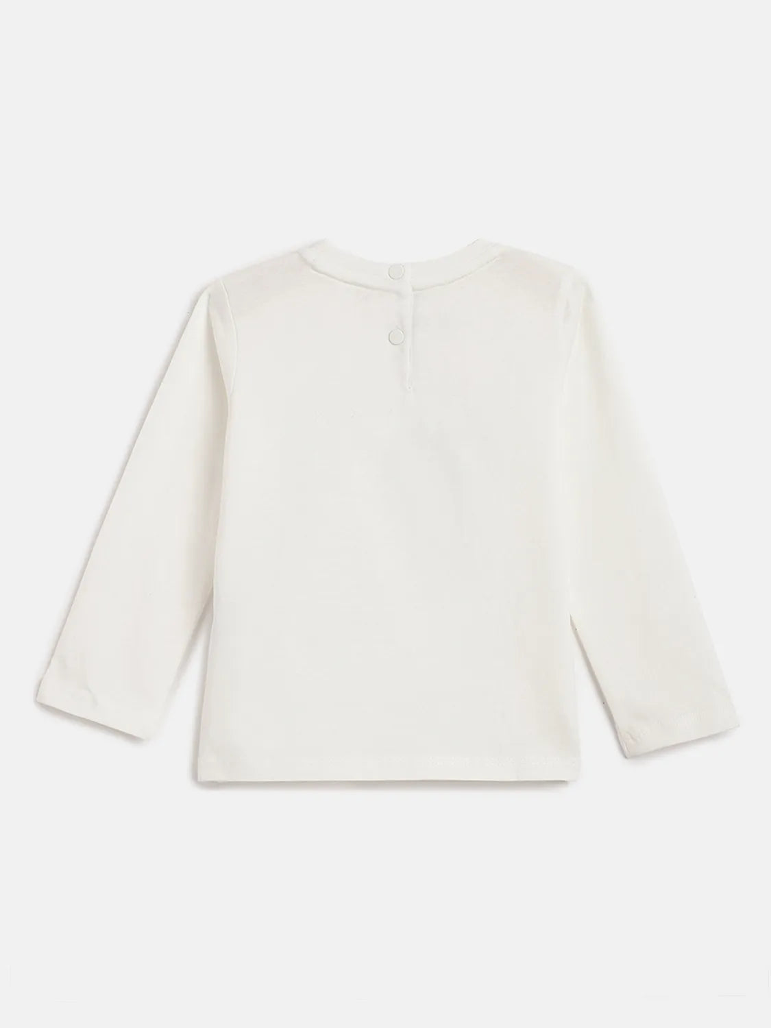 Girls Off-White Animal Printed Cotton T-shirt