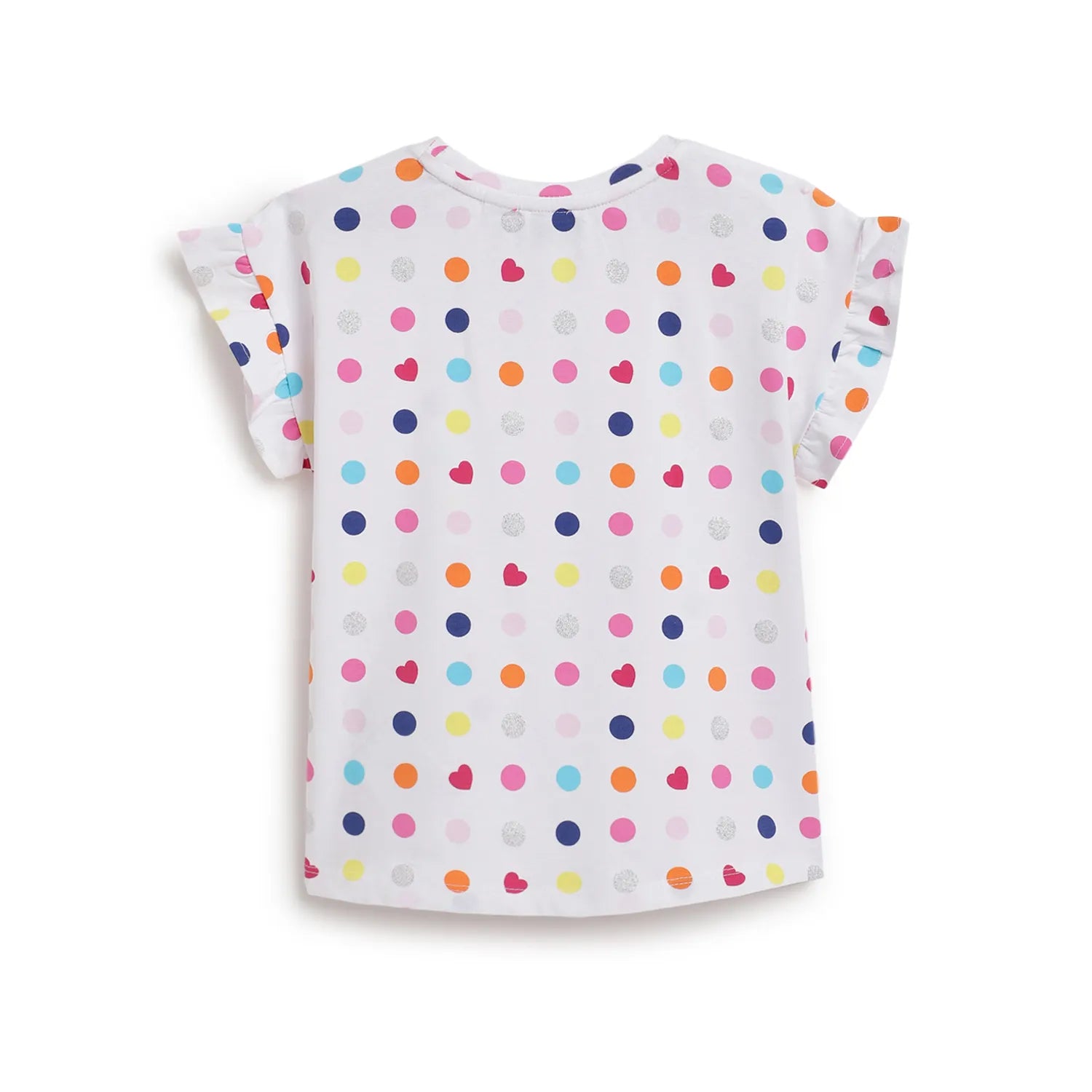 Girls Pack Of 3 Printed T-shirt