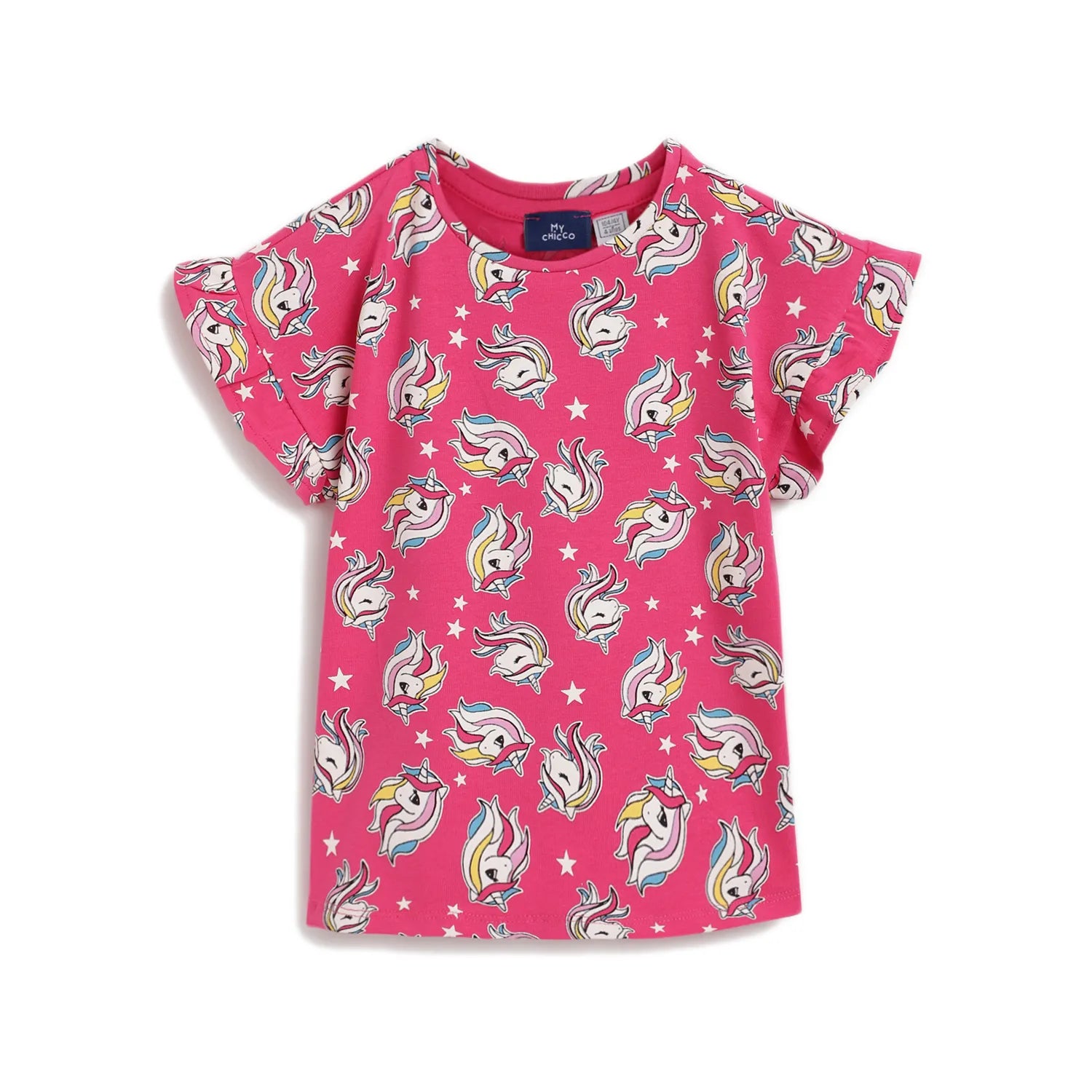 Girls Pack Of 3 Printed T-shirt