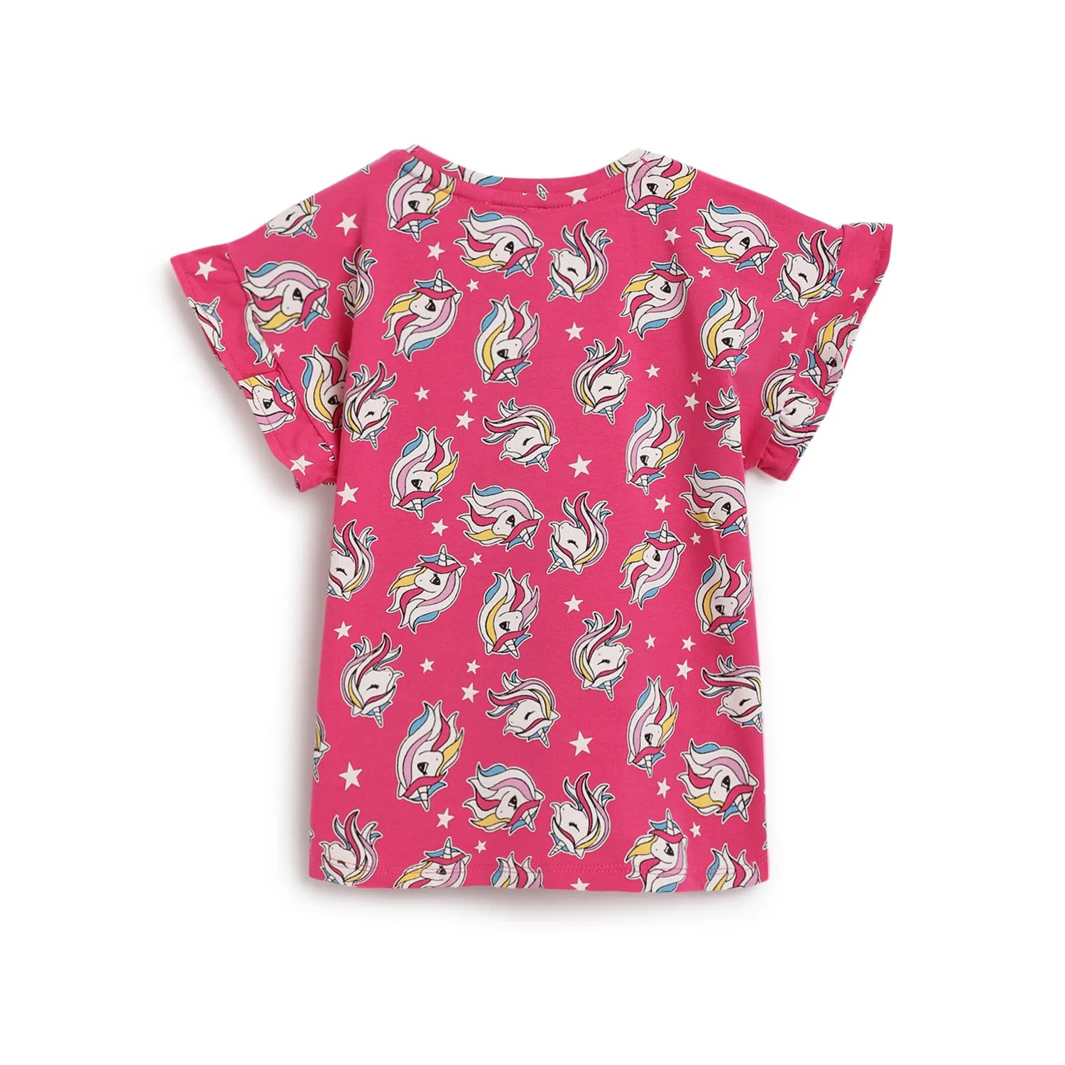 Girls Pack Of 3 Printed T-shirt