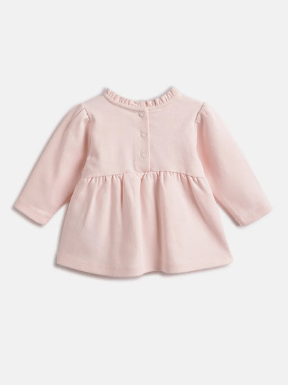 Girls Pink &amp; Brown Top with Trousers